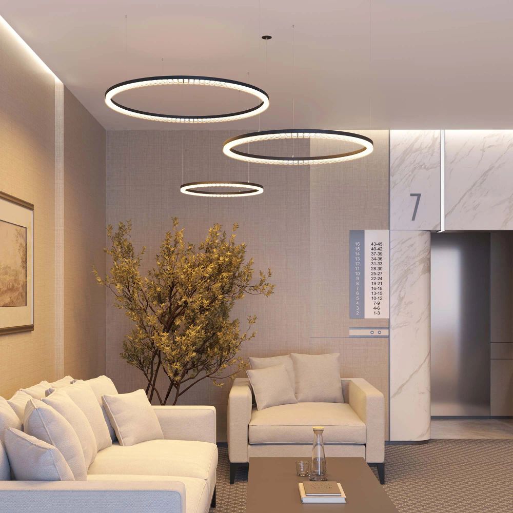 Светильник SP-DIAMOND-R1050-60W Warm3000 (WH, 45 deg, 230V, TRIAC) (Arlight, IP20 Металл, 5 лет) 055263