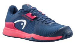 Женские теннисные кроссовки Head Sprint Team 3.5 Clay - dark blue/azalea