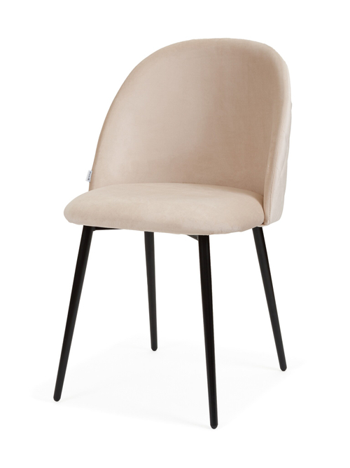 Стул MyFar Джозеф бежевый велюр MF1025-1