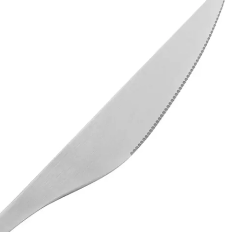 Набор столовых приборов 24 предмета на 6 персон Cristema Rabat матовая сталь/черный