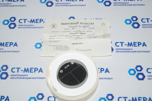 Пластина стеклянная ПИ-60В ГОСТ 2923-75 верхняя