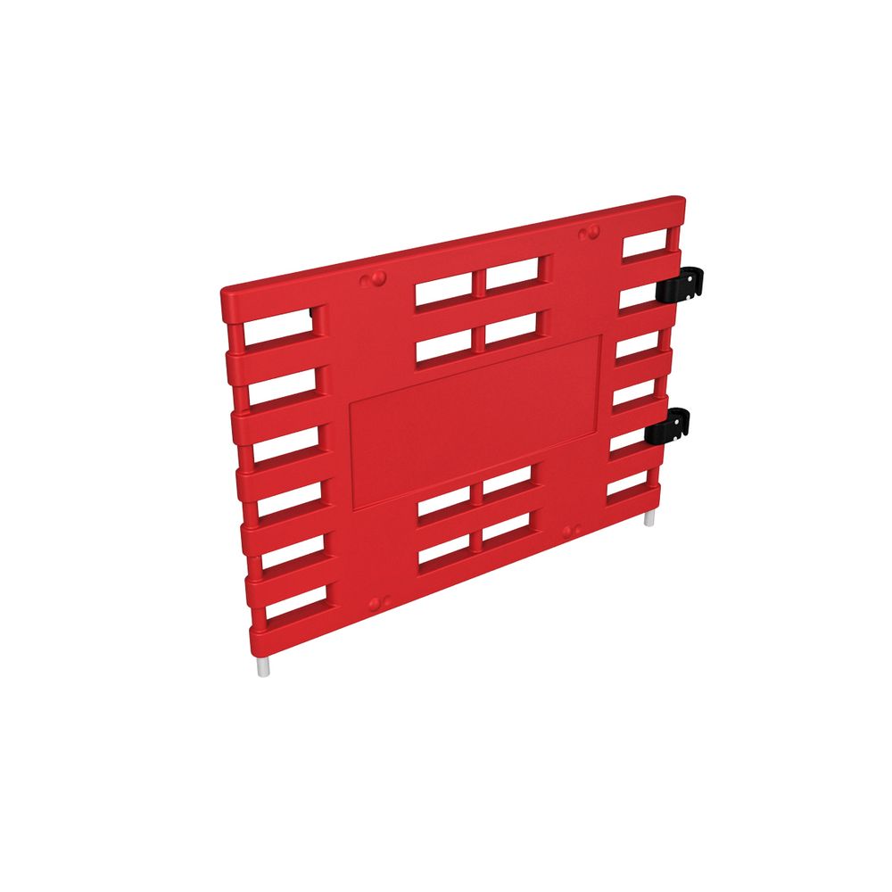 Ограждение барьерное «ARGO» (с коннекторами) красный ЭкоПром(1500x60x1040см;13,5кг;Красный) - арт.557616