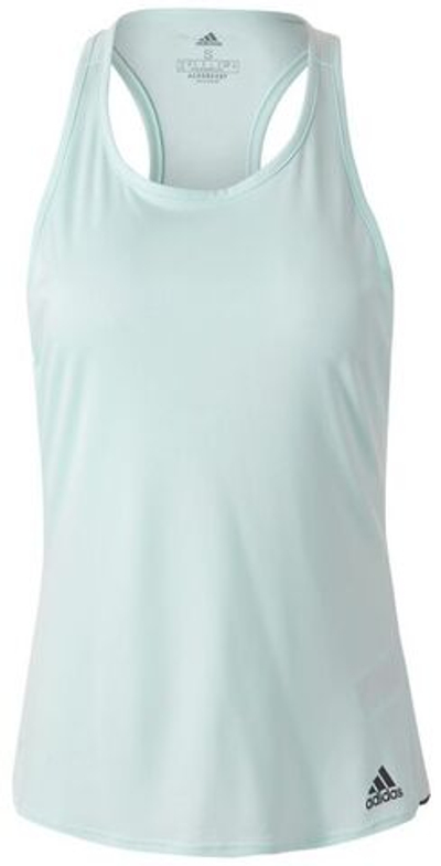 Женский топ теннисный Adidas Club Tank - dash green/grey six
