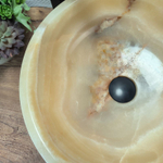 Раковина из оникса Bowl Yellow TinLip BO-62854 40*40*15 40