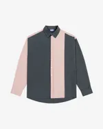 Сорочка Ymkashix Puff мужская графитовый / розовый