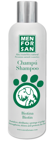 Men For San шампунь для собак "С биотином" 300 мл