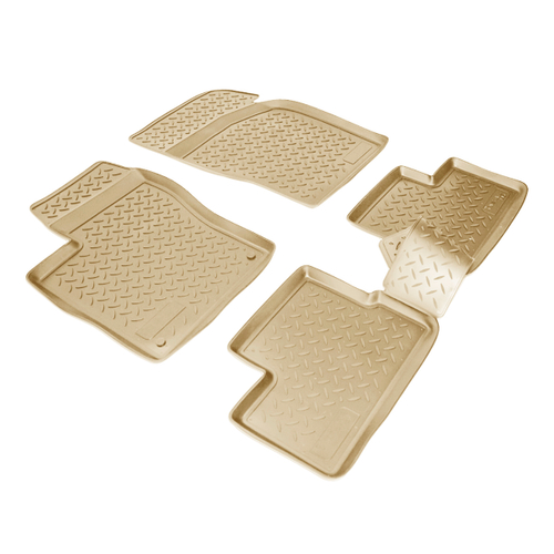 Ковры в салон Norplast/Unidec для Daewoo Nexia (1995-2008), Бежевый, арт.NPL-Po-15-31-B