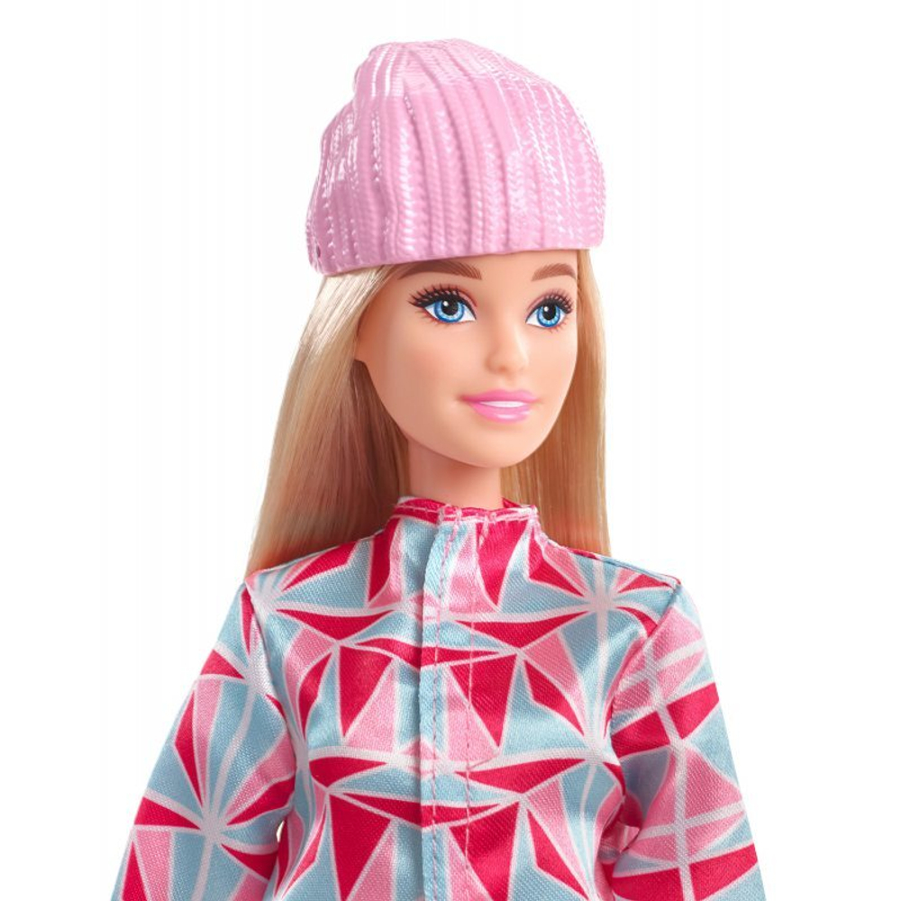 Barbie Winter Sports - Кукла сноубордист + аксессуары HCN32