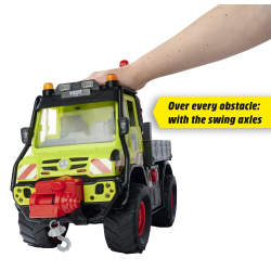 Dickie City - Большой лесовоз UNIMOG U530 Mercedes-Benz 45 см свет и звук 3749032 / артикул   3749032  / GTIN 4006333076671
