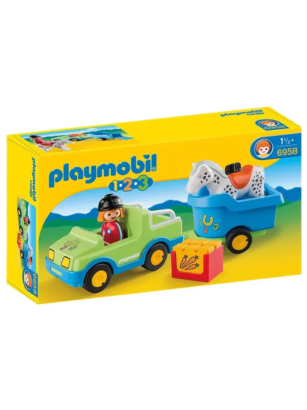 Набор Автомобиль с коневозкой Playmobil 6958