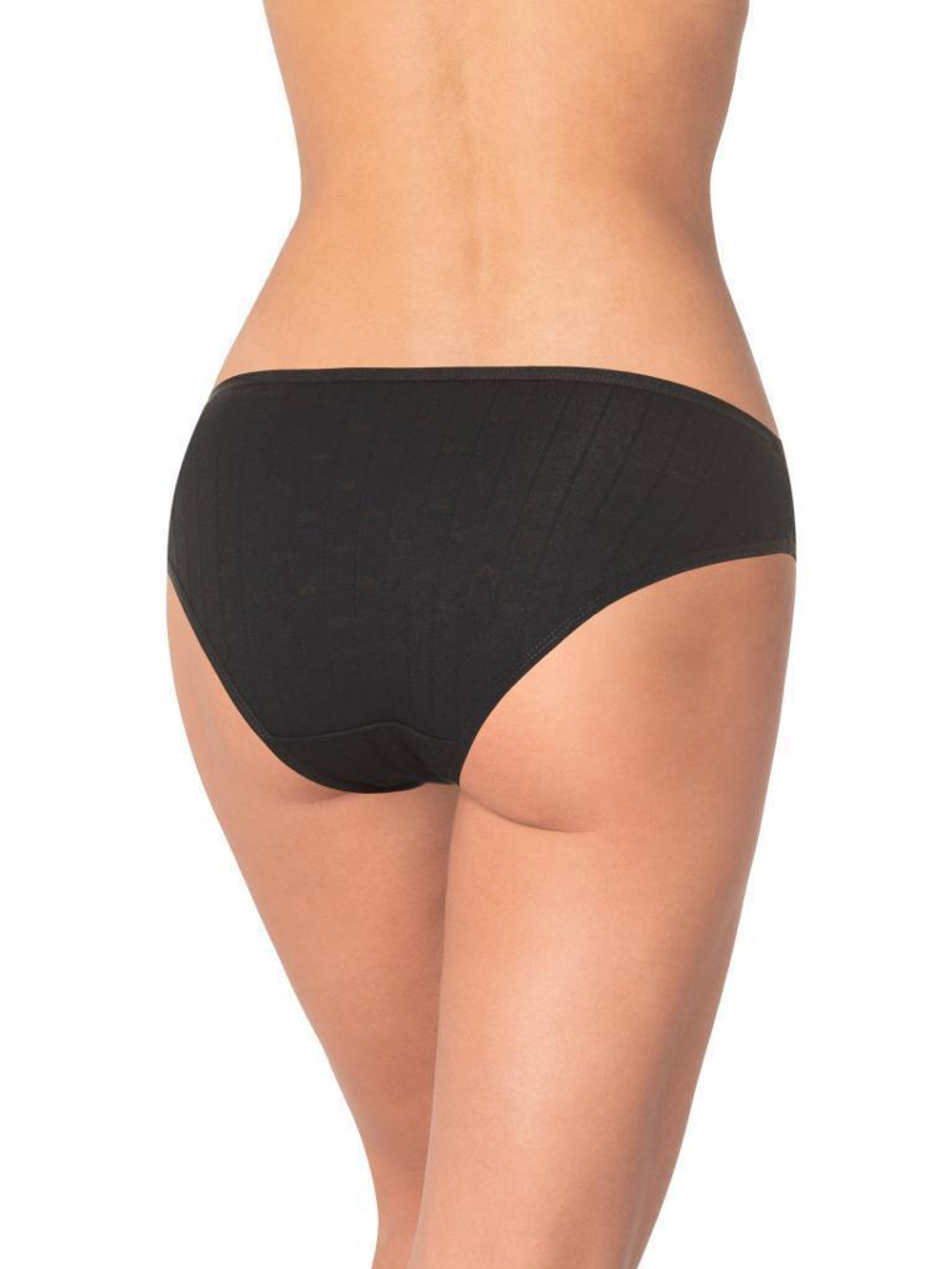 Трусики-слипы с декоративными вставками из кружева (Размер: S) (Цвет: грязно-синий)