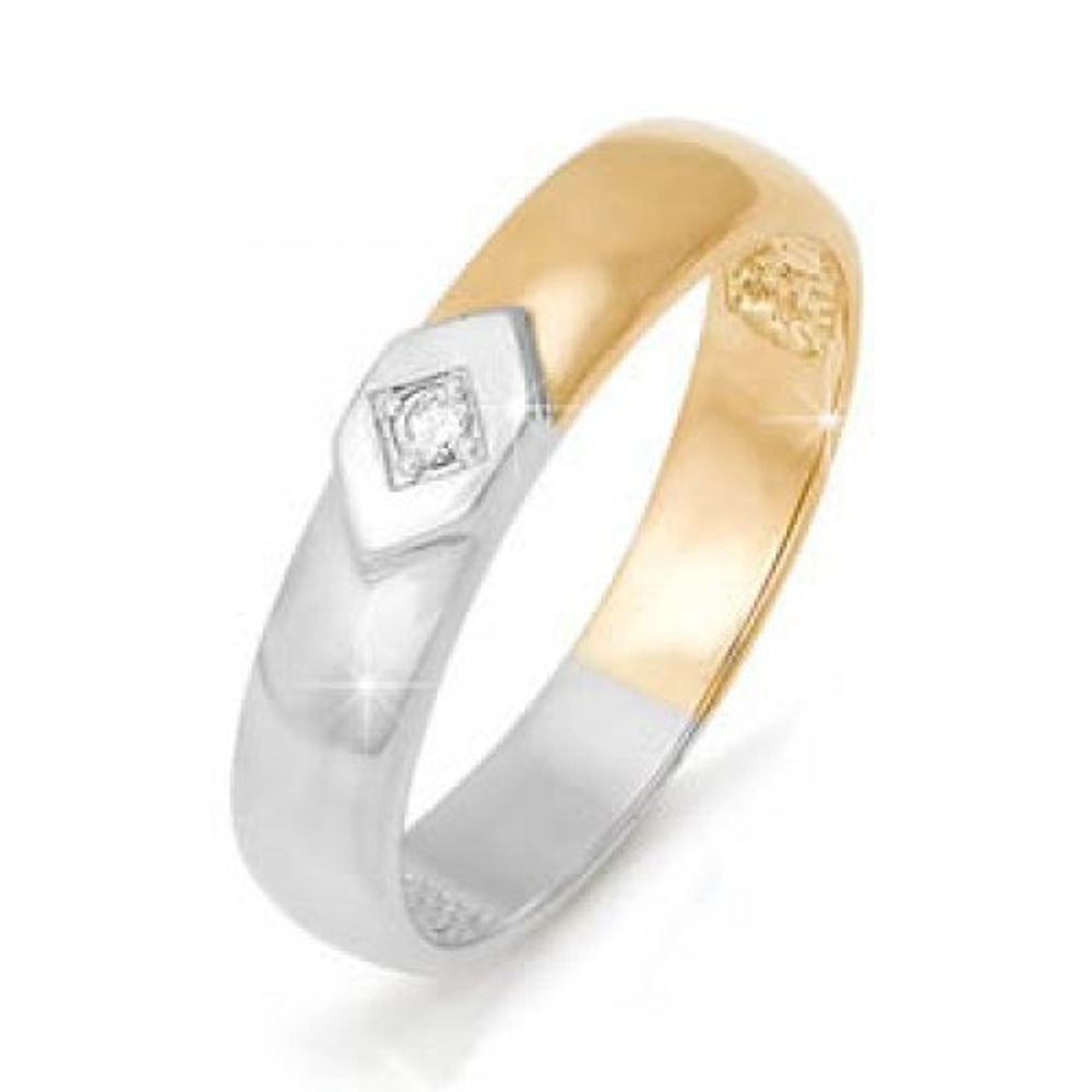 Кольцо из золота с бриллиантами