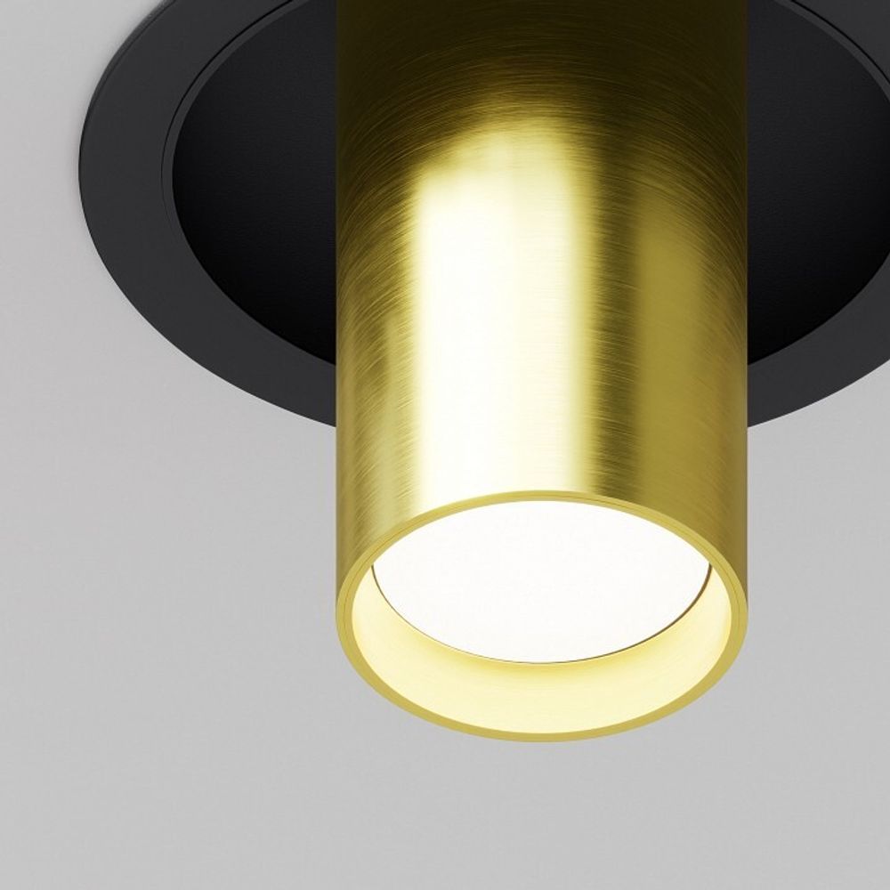 Встраиваемый светильник Maytoni FOCUS S C048CL-01-GU10-BBS