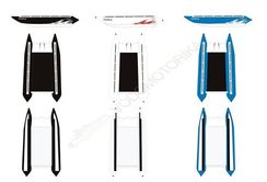 Надувной катамаран Badger FC 410 Black&White