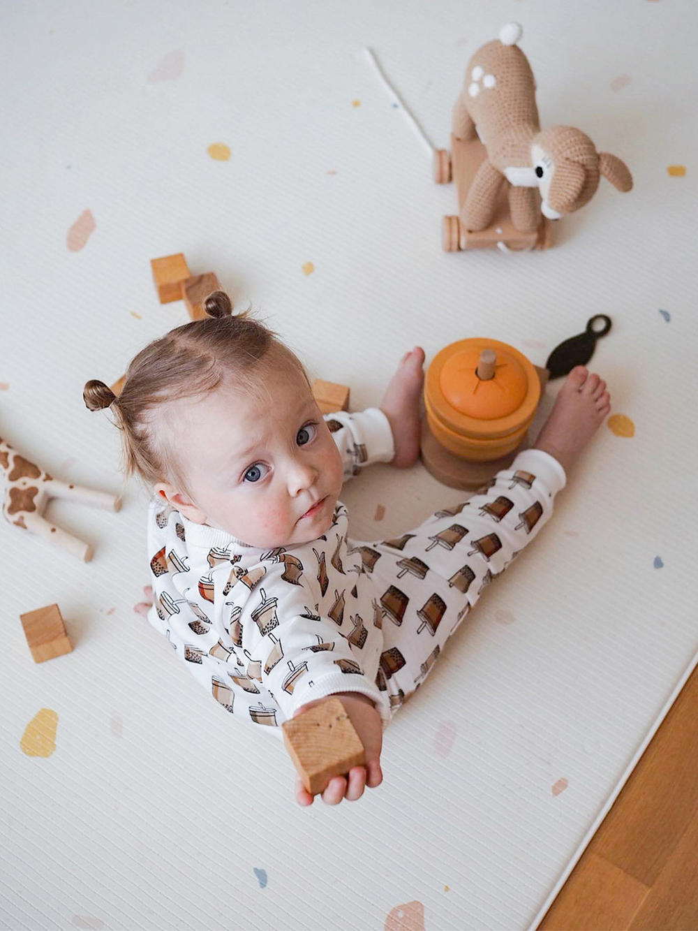 Утеплённый комплект Mjölk Стаканчики, уценка