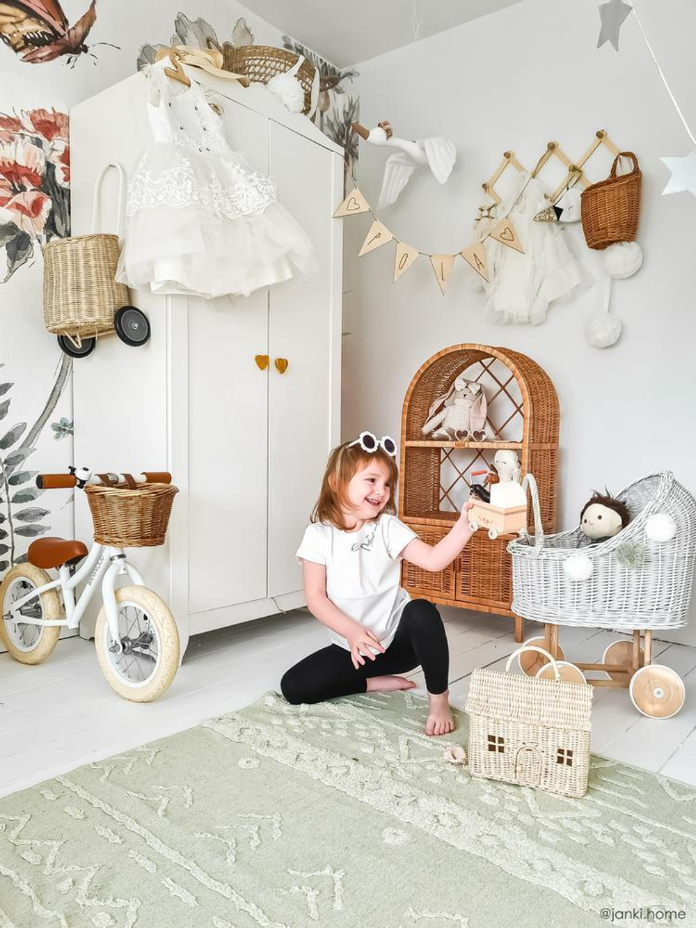 Ковер Lorena Canals Tribu Olive M (140 x 200 см)