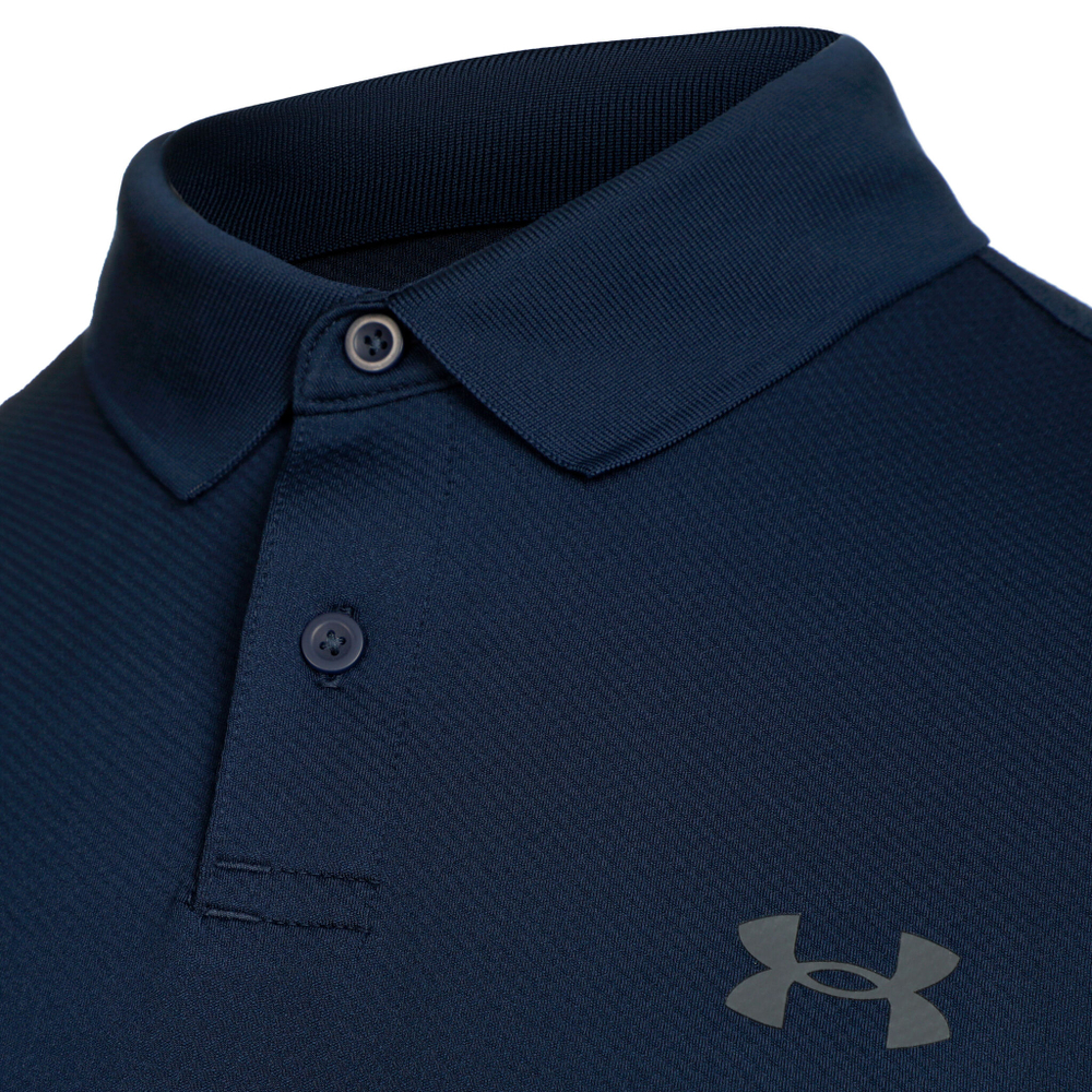 Мужское теннисное поло Under Armour Performance 2.0 Polo Men - Dark Blue, Silver