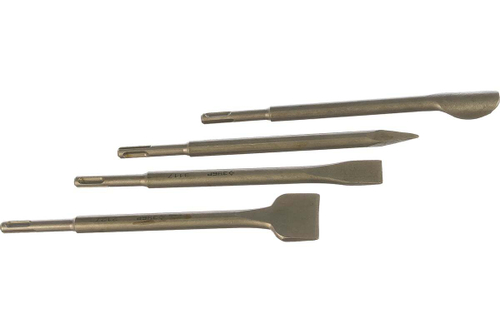 Набор зубил МАСТЕР для перфораторов SDS-Plus (4 шт.) Зубр 29230-H4