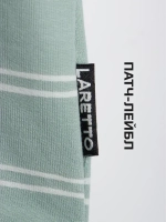 Зеленый свитшот для девочки в школу