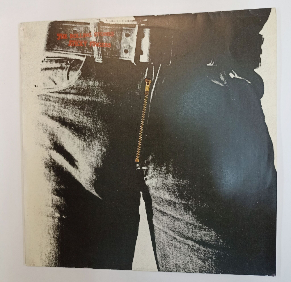 Винтажная виниловая пластинка LP The Rolling Stones Sticky Fingers (Чехословакия 1990)