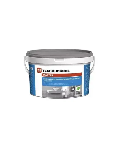Гидроизоляция для ванны Технониколь AquaMast, ведро 5 кг, мастика гидроизоляционная под плитку