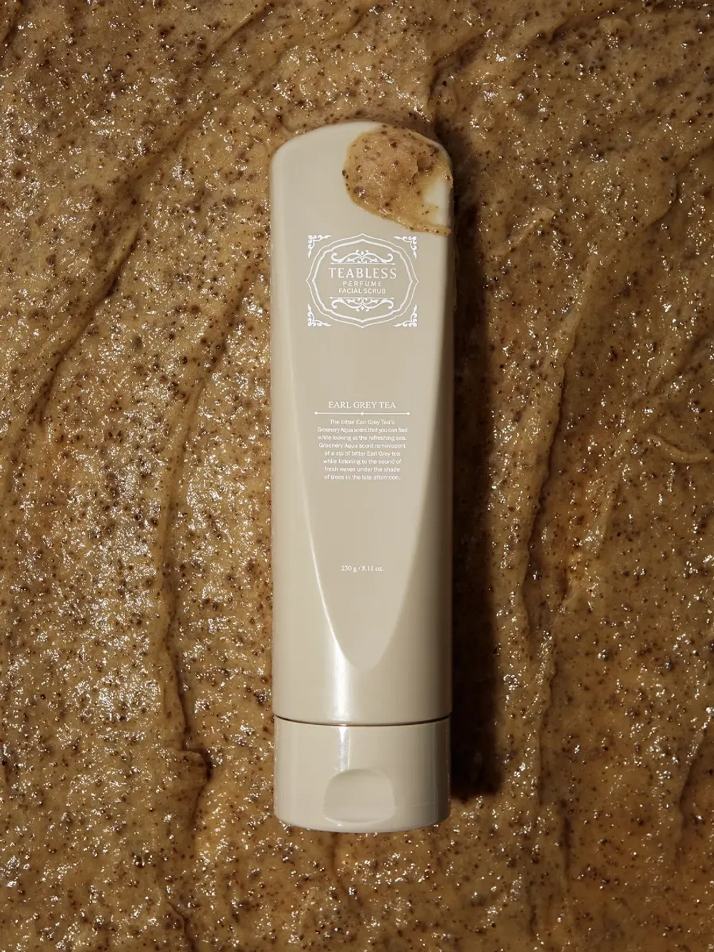 Teabless Пилинг-скраб для лица с ароматом чая Эрл Грей Earl Grey Tea Jam Facial Peeling Scrub 230 мл
