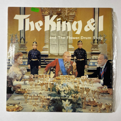 Винтажная виниловая пластинка LP Rodgers and Hammerstein The King and I and The Flower Drum Song Песня цветочного барабана (UK 1966)