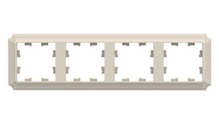 Рамка 4-м AtlasDesign Antique универс. беж. SE ATN100204