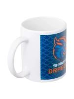 Кружка керамическая с логотипом ХК "Шанхайские Драконы"
