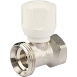 Вентиль ручной регулировки прямой STOUT - 3/4" (ВР/НР-американка, PN10, Tmax 120°C, шток металл по металлу)