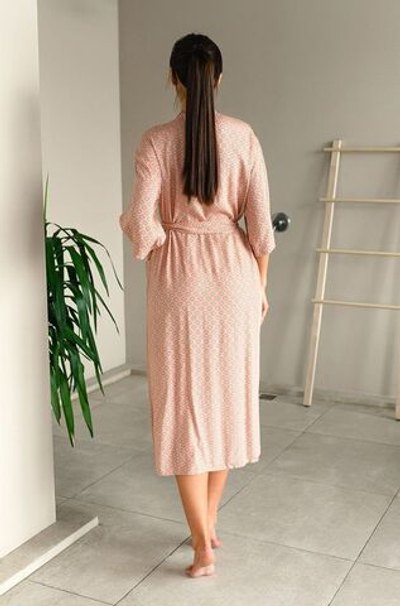 Легкий домашний халат Aleksa (Размер: L-XL) (Цвет: разноцветный)