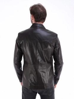 Куртка мужская кожаная , блейзер мужской