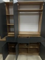 Шкаф 3-х створчатый Багира ШК-08 крафт/графит