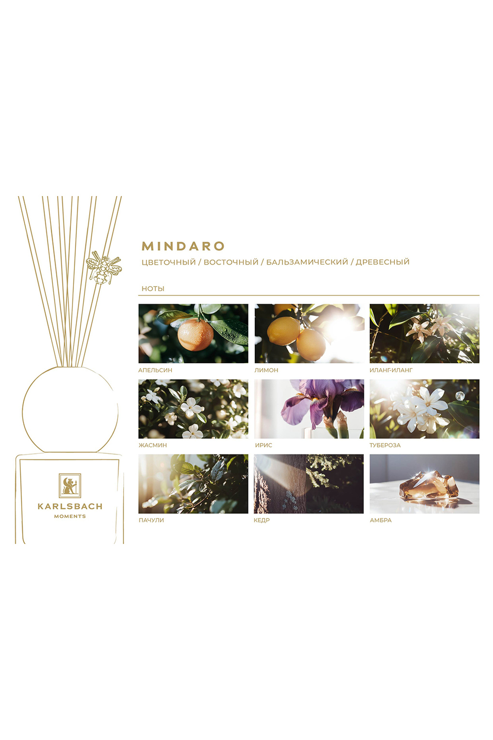 KARLSBACH Диффузор MINDARO 200 мл