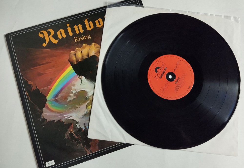 Винтажная виниловая пластинка LP Rainbow Rising (Germany 1980)