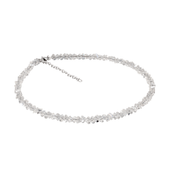 Чокер из имитации светлого хрусталя 6 мм