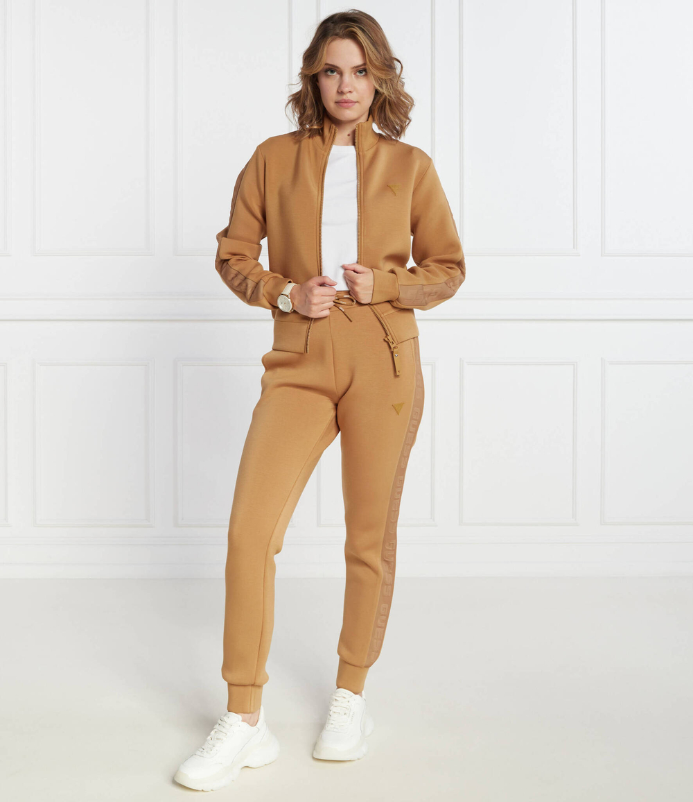 Худи Allie GUESS ACTIVE - коричневый(V2YQ17 K7UW2)