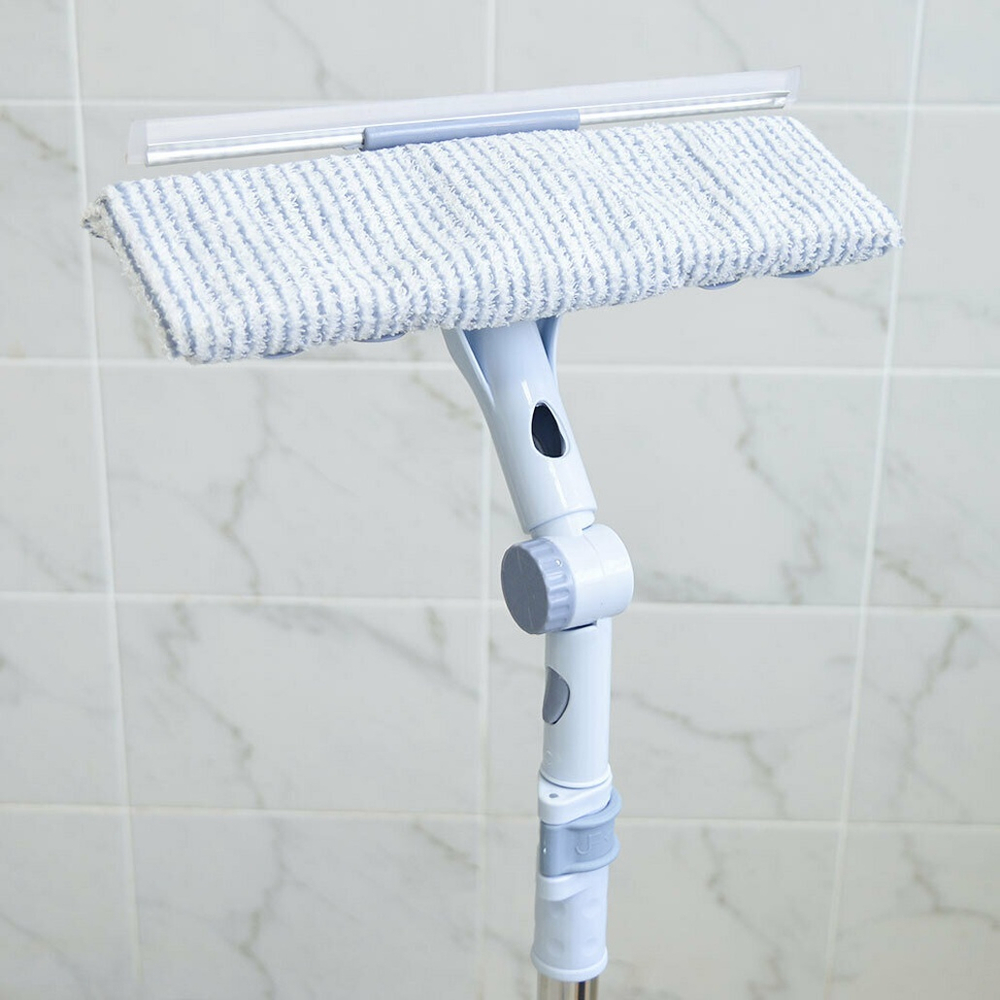 Швабра для пола с насадкой из микрофибры, 8*30*120см, металлический черенок