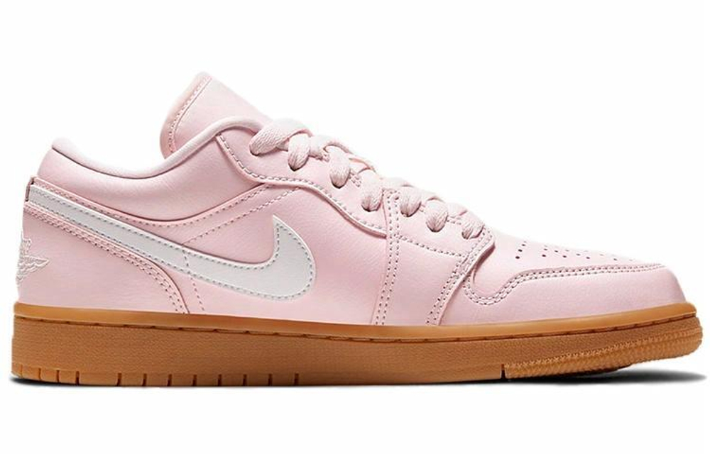 Кроссовки Jordan Air Jordan 1 Low "Pink Gum" (Женская размерная сетка)