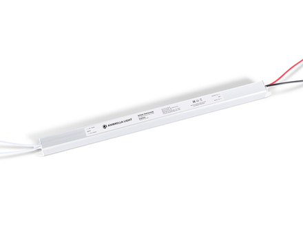 Ambrella Блок питания ультратонкий для светодиодной ленты 12V 60W 5A IP20 185-260V 312*18*18 GS8605 LED Driver 12V GS8605