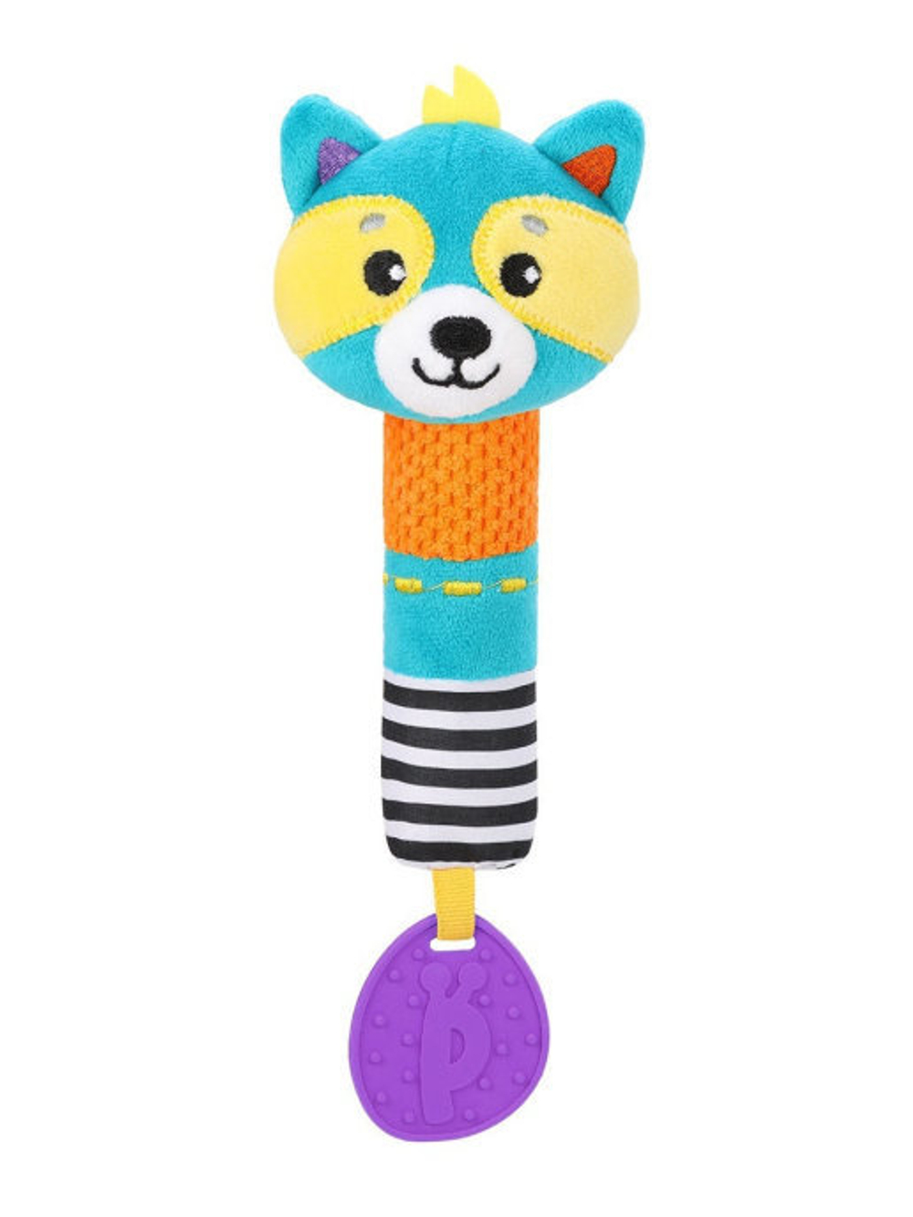 939700/Пищалка с силиконовым прорезывателем "Енот"/35