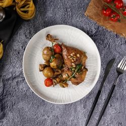 Тарелка с бортом d 23 см h3 см   P.L. Proff Cuisine [6]