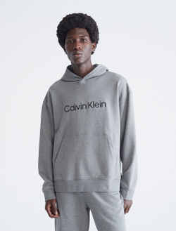Худи Calvin Klein Relaxed Fit Standard Logo Medium Grey Heather