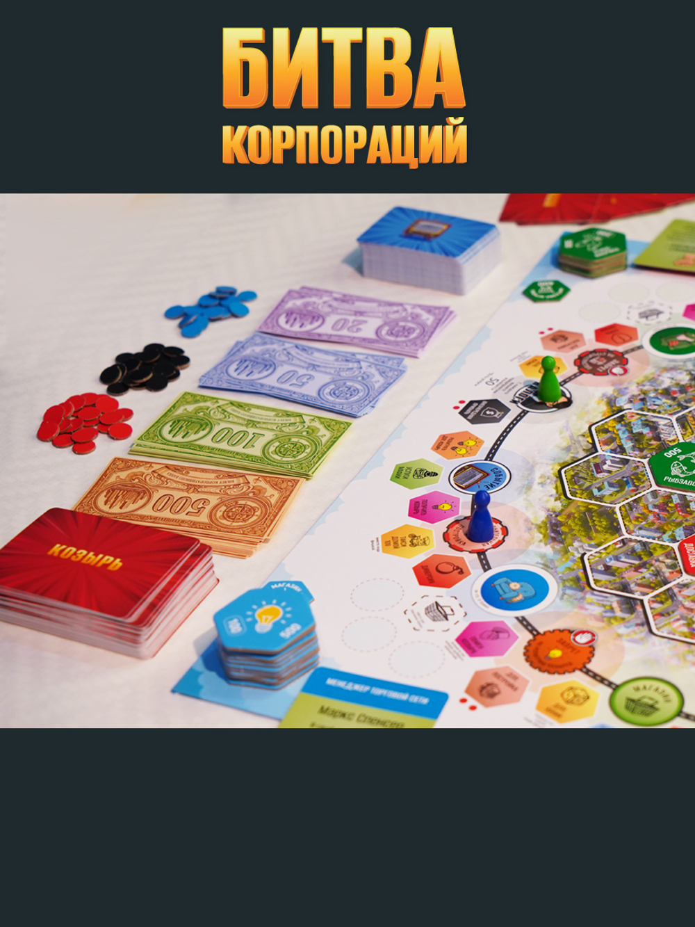 Настольная игра Битва корпораций