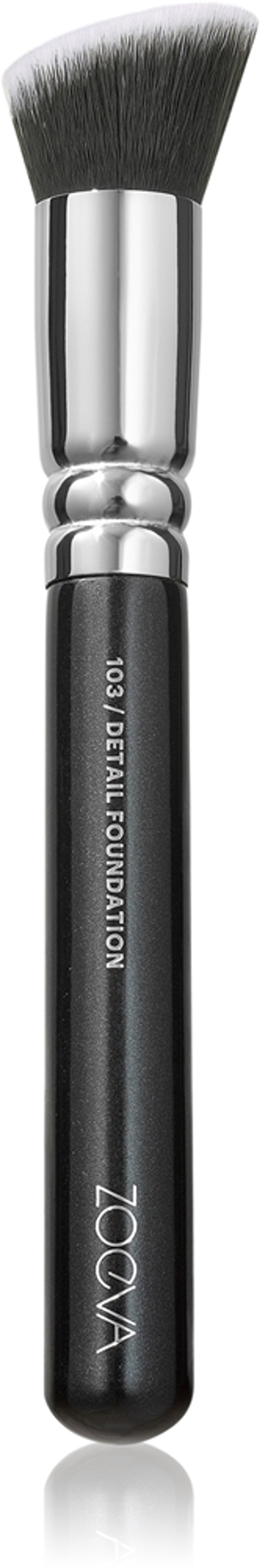 ZOEVA 103 Detail Foundation - Кисть для макияжа, 1 szt.