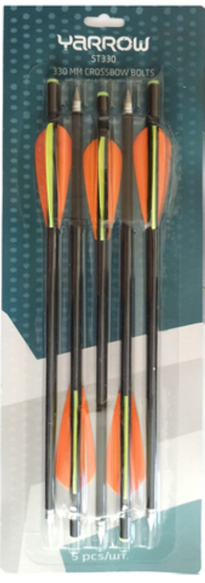 Набор стрел для арбалета Yarrow ST330 фибергласс (5 шт.)