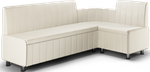 Кухонный уголок со спальным местом К022 кожзам pearl shell дерево