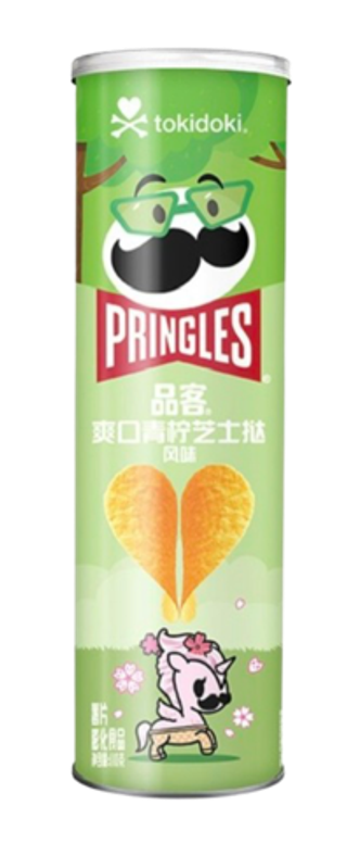 Чипсы Pringles со вкусом лайма и сливочного сыра