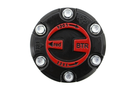 Муфты включения переднего моста УАЗ (хабы колесные) серия TROPHY Z с подшипником (черные, 2 шт)