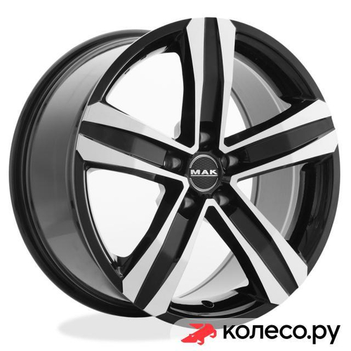 Stone 5 3 7x17/5*160 D65.1 ET60 Black Mirror